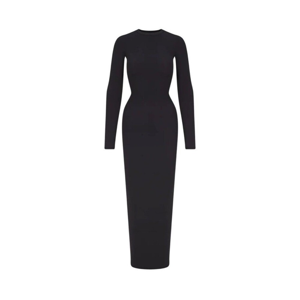 SKIMS Fits Everybody Maternity Long Sleeve Dress